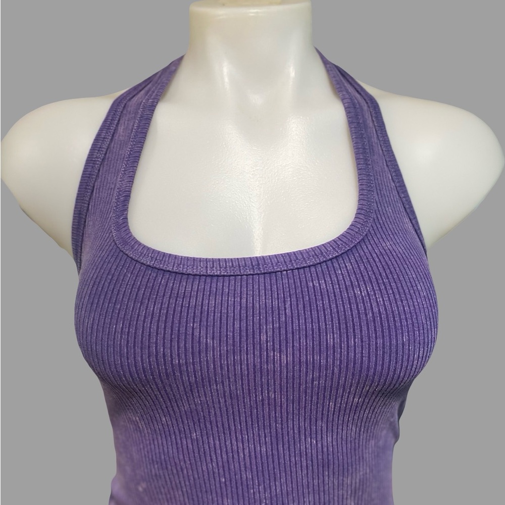Wild Fable Violet Ribbed Top